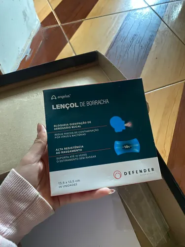 Lençol de borracha- Isolamento absoluto Angelus