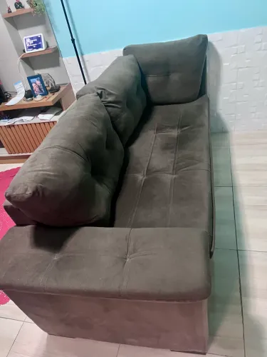 Sofá de canto e 3 lugares