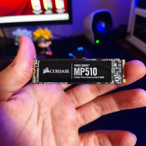 SSD Gamer 240GB NVMe M2 Corsair Force Series MP510 Semi Novo