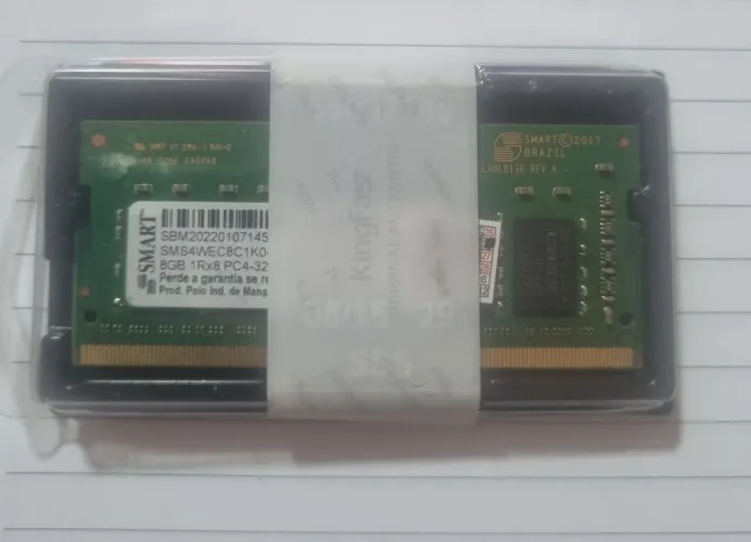 Memória notebook ddr4 8gb 3200 nova