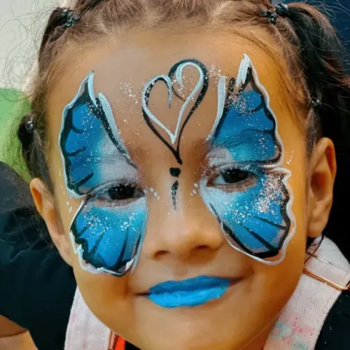 Pintura facial infantil