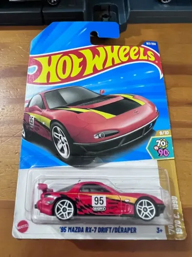 Miniatura Hot Wheels Mazda RX-7 Drift 95