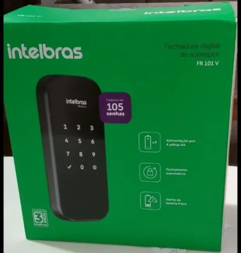 FECHADURA INTELBRAS FR 101 - NOVA COM NOTA
