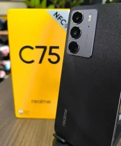 Realme C75 256 gb Preto