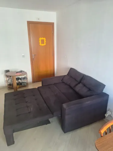 Sofá Cama 2 lugares preto