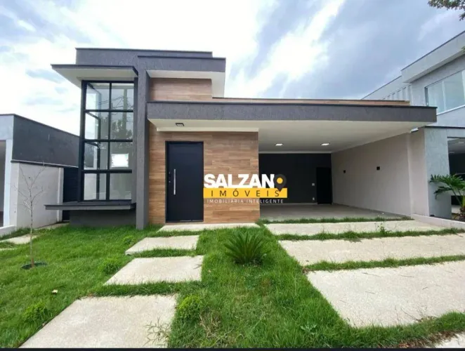 Casa com 3 dormitórios à venda, 150 m² por R$ 1.180.000 - Condomínio Terras do Vale - Caça