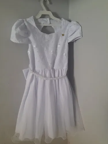 Vestido branco daminha/formatura 