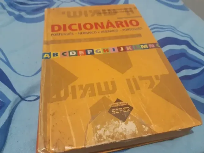 Dicionário Português-Hebraico e Hebraico-Português Editora Sêfer