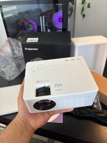 Projetor Profissional Android 4k Portátil 5g Wifi Full Hd