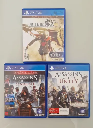 Vendo Jogos PS4 mídia física (Preços na descrição)