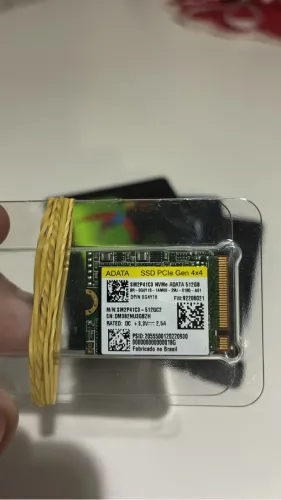 SSD NVMe ADATA 512GB PCIe 4.0 Notebook/Steam Deck