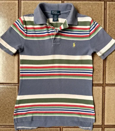 Camisa infantil Polo Ralph Lauren (8-anos)