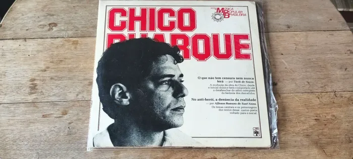 LP Chico Buarque MPB com encarte Raro