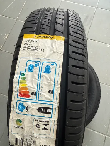 Kit 2 Pneus Dunlop 175/70r14 Sp Touring R1