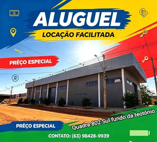 Alugo galpão atrás da teotônio 599(m²)
