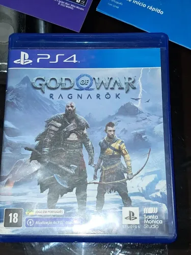 God Of War Ragnarök Disco Rígido- PS4 e PS5