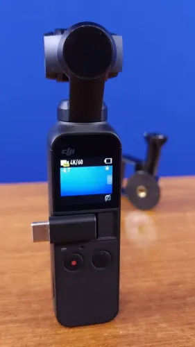 DJI Osmo Pocket 4k 60P R$800,00