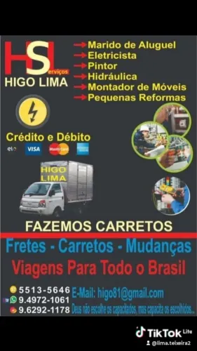 Fretes carretos e mudanças viagens pra todo Brasil