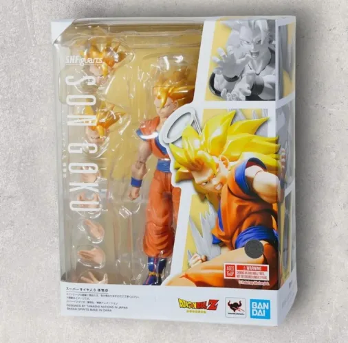 Action Figure Goku ssj 3 Shfiguarts Novo Lacrado
