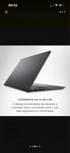 Notebook Dell core i5
