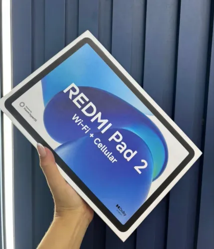 Tablet Xiaomi E Celular Redmi Pad 2 4G  256Gb 08Gb Ram Novo Capa Película 