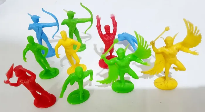 SUPER HERÓIS VILÕES DC 1981 ORIGINAL ANOS 80 LOTE FABRICAÇÃO 1981 GULLIVER ESTRELA LINDOS