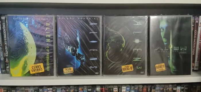 DVD Alien Quadrilogia em PTBR