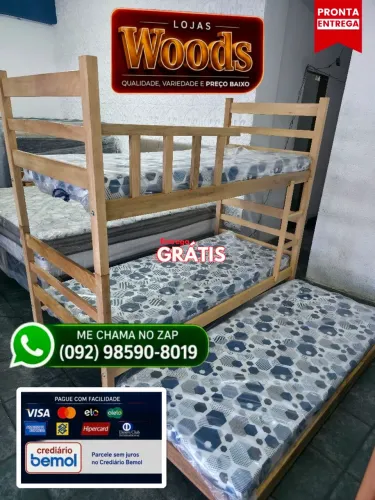 Beliche Treliche a Parti de R$ 499,00 Entrega em Toda Manaus, Barco e Envio para Interior 