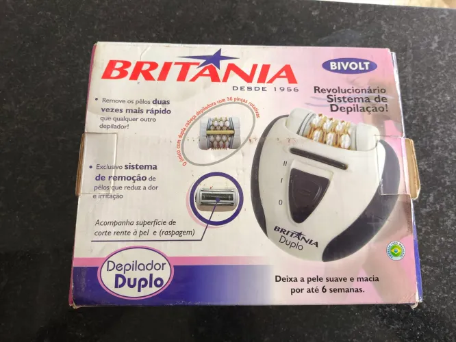 Depilador Duplo Britânia Bivolt
