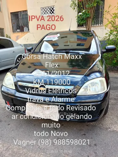 Chevrolet Corsa Hat. Maxx 1.4 8V Econoflex 5P 2012