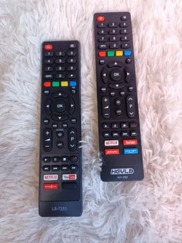 Controle Tv Smart Philco capinha e pilhas