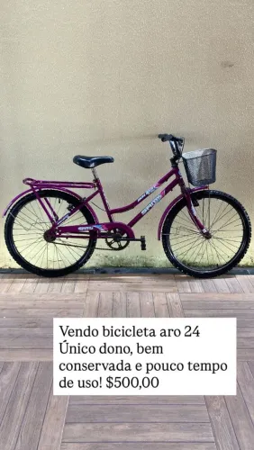Bicicleta feminina