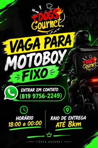 VAGA PARA MOTOBOY FIXO 