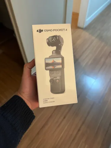 DJI Osmo Pocket 4 Standard Combo Nova Lacrada
