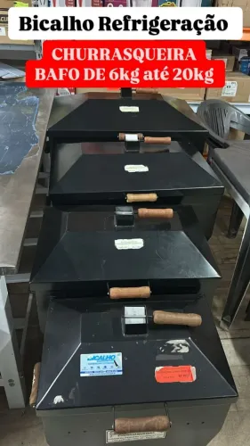 CHURRASQUEIRA BAFO DE 6KG ATE 20KG