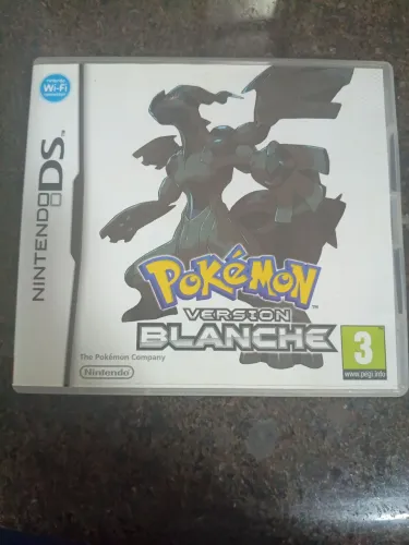 Caixa sem Jogo do Nintendo DS do Pokémon Version Blanche