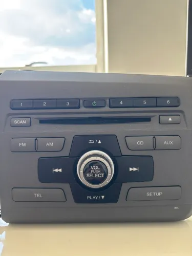 Central multimídia do Honda Civic 2012-2016