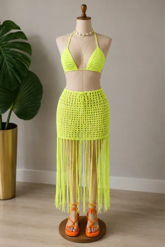 Conjunto Verde (Usado uma única Vez)