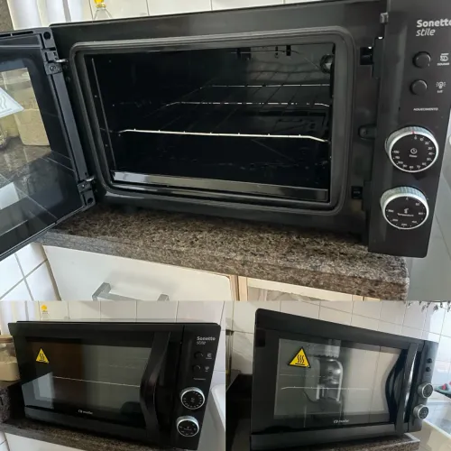 Forno eletrônico seminovo mueller sonetto stile 44 litros
