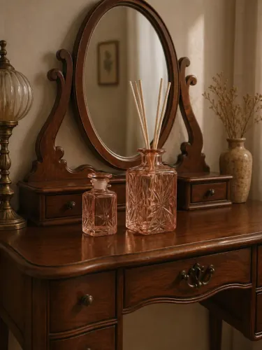 Decoração Vintage - Frascos Lapidados