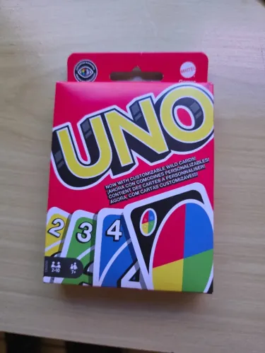 Jogo De Cartas Uno Original Baralho Colorido Mattel