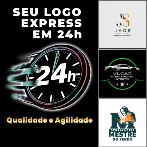 Criação de Logotipo Profissional + Mockups + Entrega Rápida