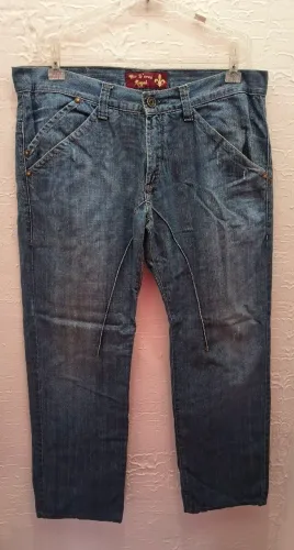 CALÇA JEANS MASCULINA - TAM. 46 - DA: VIV L'EROA