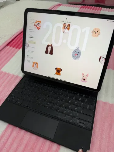 Magic Keyboard ipad Air ESR 13 polegadas, capa magnética com teclado 