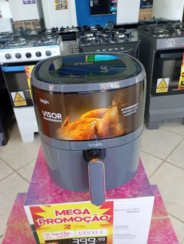 Air Fryer Elgin Visor Transparente 5L