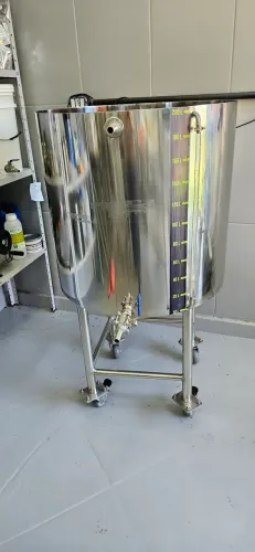 Fermentador cônico inox 304 200l (5unidades)