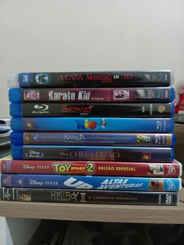 Blu-rays e DVDs originais! 15-100 reais!
