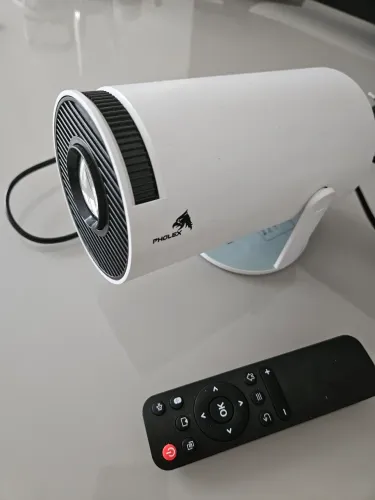 Projetor Portátil Pholex Hy300 4k Android Smart Wifi Full Hd