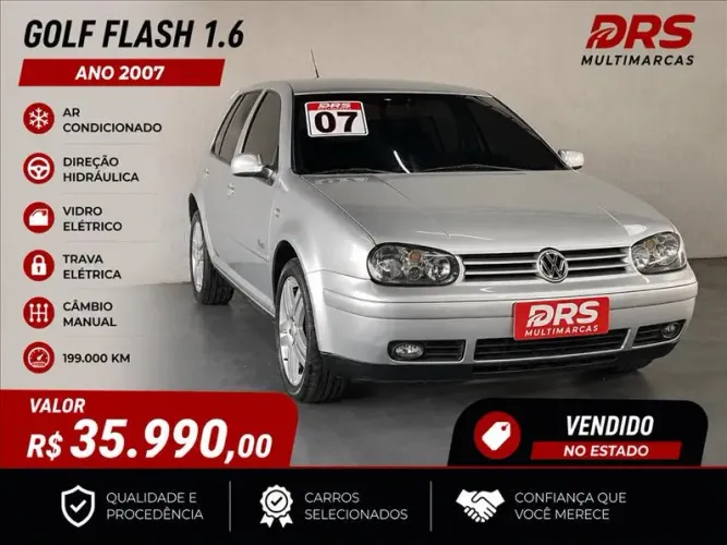 Volkswagen Golf Flash 1.6 MI /1.6 MI Tot. Flex 8V 4P 2007