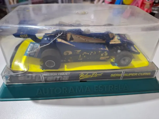 Carrinho F1 Ligier Para Autorama da Estrela com Case Original de Época